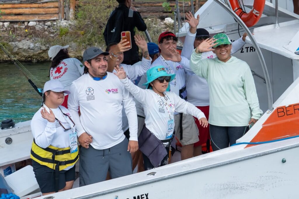 El Presidente Chacón y Diana Sosa realizan el disparo de salida del Primer Torneo de Pesca inclusiva “Navegando Juntos”