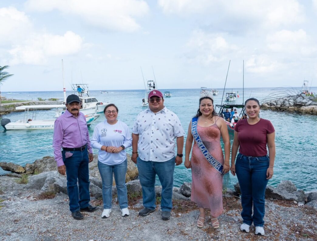 El Presidente Chacón y Diana Sosa realizan el disparo de salida del Primer Torneo de Pesca inclusiva “Navegando Juntos”
