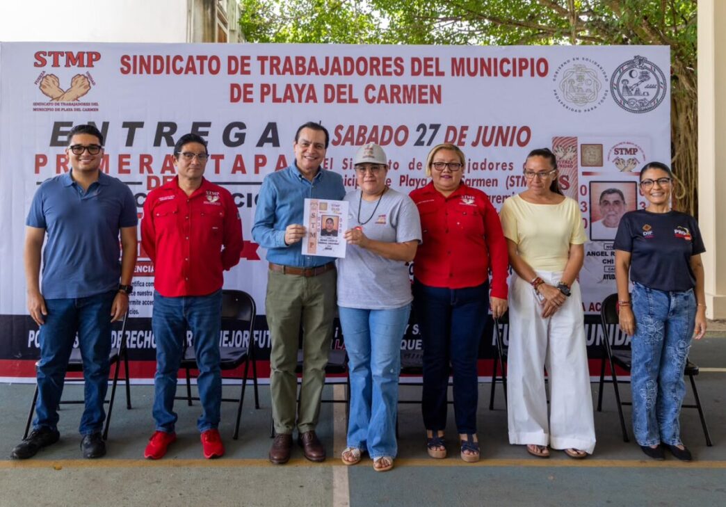 Gobierno de Playa del Carmen fortalece los derechos laborales de trabajadores del Ayuntamiento