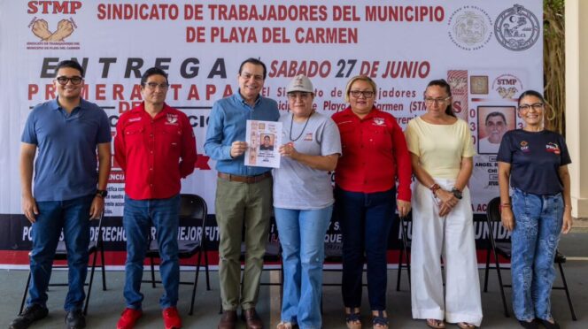 Gobierno de Playa del Carmen fortalece los derechos laborales de trabajadores del Ayuntamiento