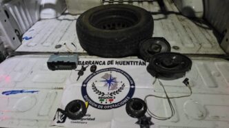 Caen cuatro por robo de autopartes