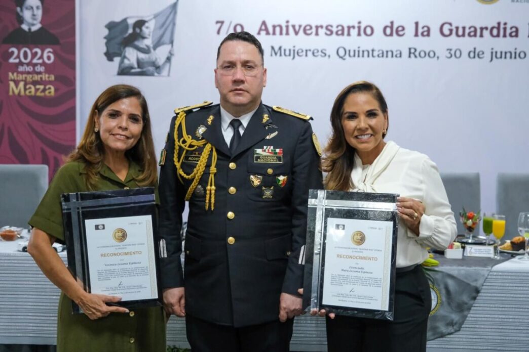 Reconoce Mara Lezama la entrega de la Guardia Nacional al servicio del pueblo en su séptimo aniversario
