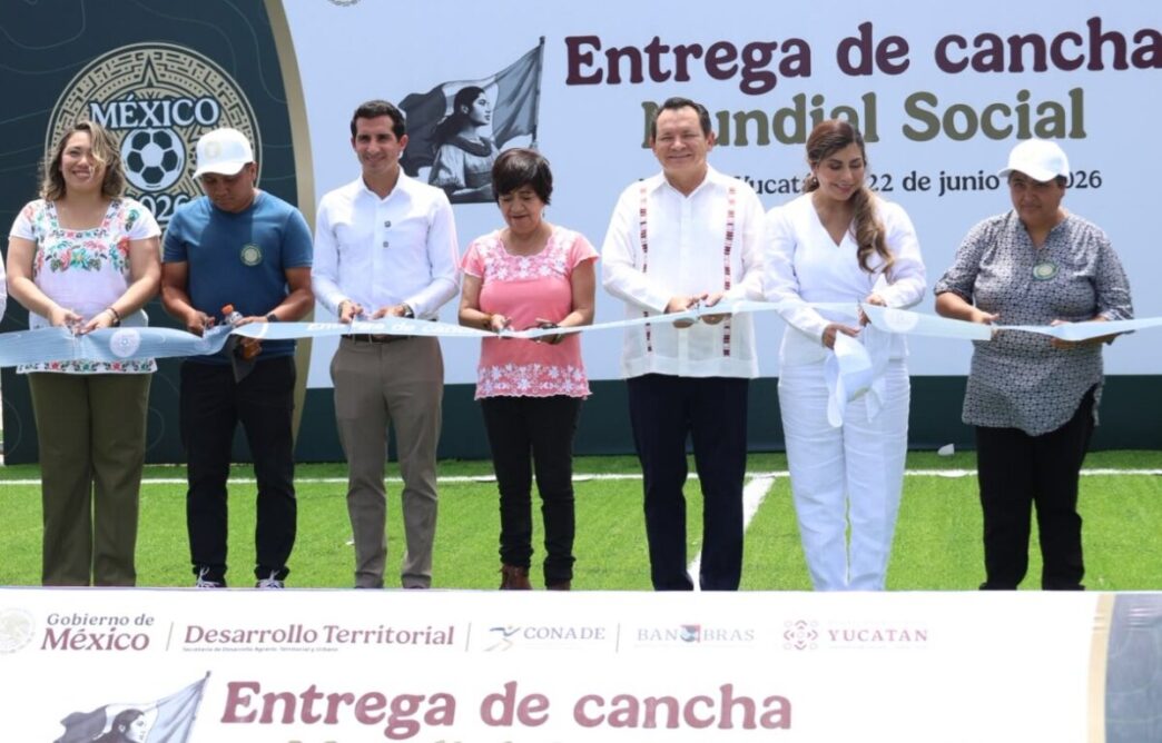 Yucatán suma nuevas canchas rumbo al Mundial 2026
