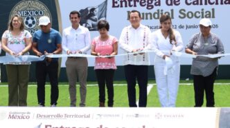 Yucatán suma nuevas canchas rumbo al Mundial 2026