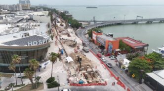 Avanza obra de Distribuidor Vial Kukulcán, en zona hotelera de Cancún
