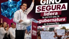 Gino Segura lidera entre simpatizantes de Morena para la gubernatura de Quintana Roo, según encuesta