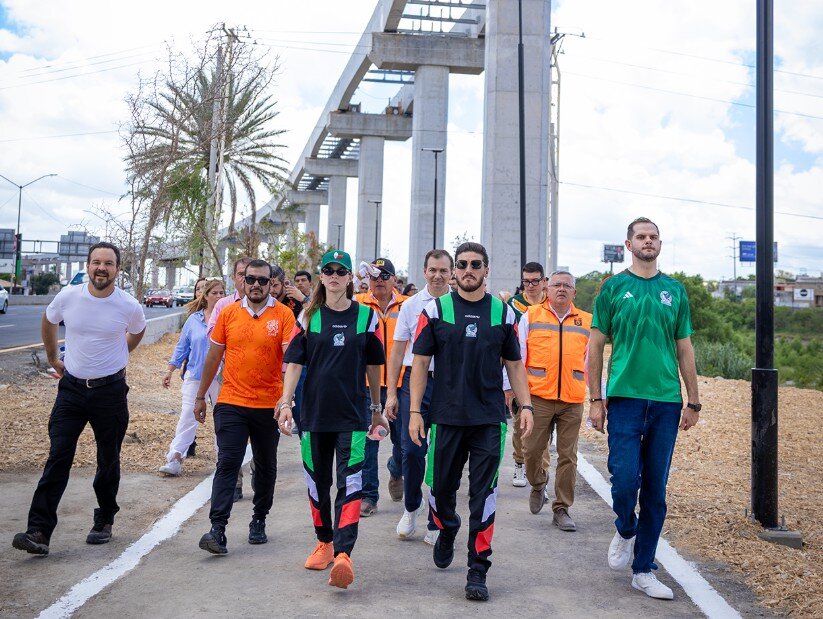 Corredor Verde de Santa Lucía fortalece la movilidad rumbo al Mundial