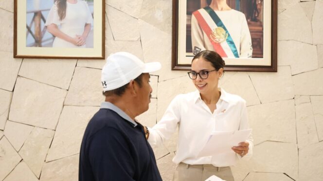 Realiza Ana Paty Peralta audiencia “Día del Pueblo”, previo a que entre en función su licencia temporal