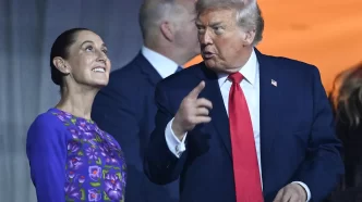 “No hay que engancharse”: Sheinbaum rechaza declaraciones de Trump sobre los cárteles en México
