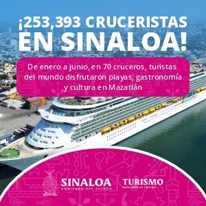 Cruceristas en Sinaloa 2026