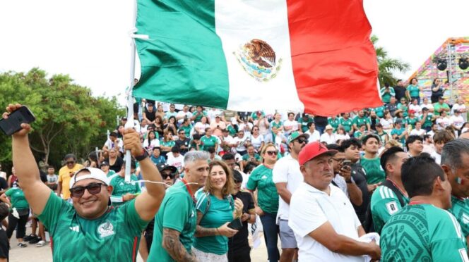 Malecón Tajamar fue gran escenario del Fut Fest en Cancún
