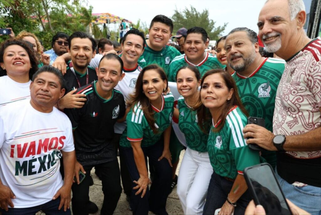 Malecón Tajamar fue gran escenario del Fut Fest en Cancún