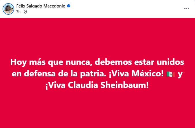 Félix Salgado Guerrero renuncia a la candidatura de Morena tras ser bloqueado por regla antinepotismo