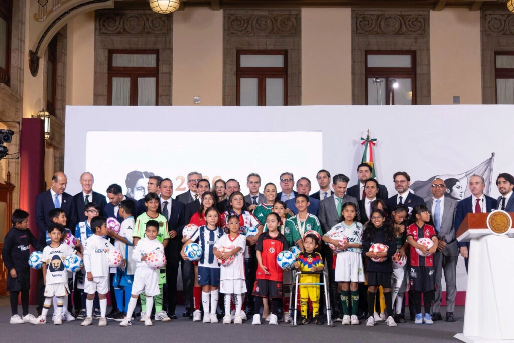 Escuelas de fútbol para la formación infantil en México: Femexfut, Liga MX y Conade presentan estrategia nacional