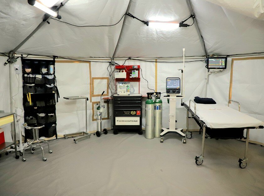 Hospital móvil brindará atención en Parque Fundidora