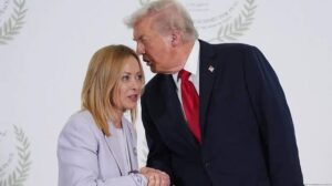 Italia responde a Trump tras afirmar que Giorgia Meloni le “rogó” una fotografía en el G7