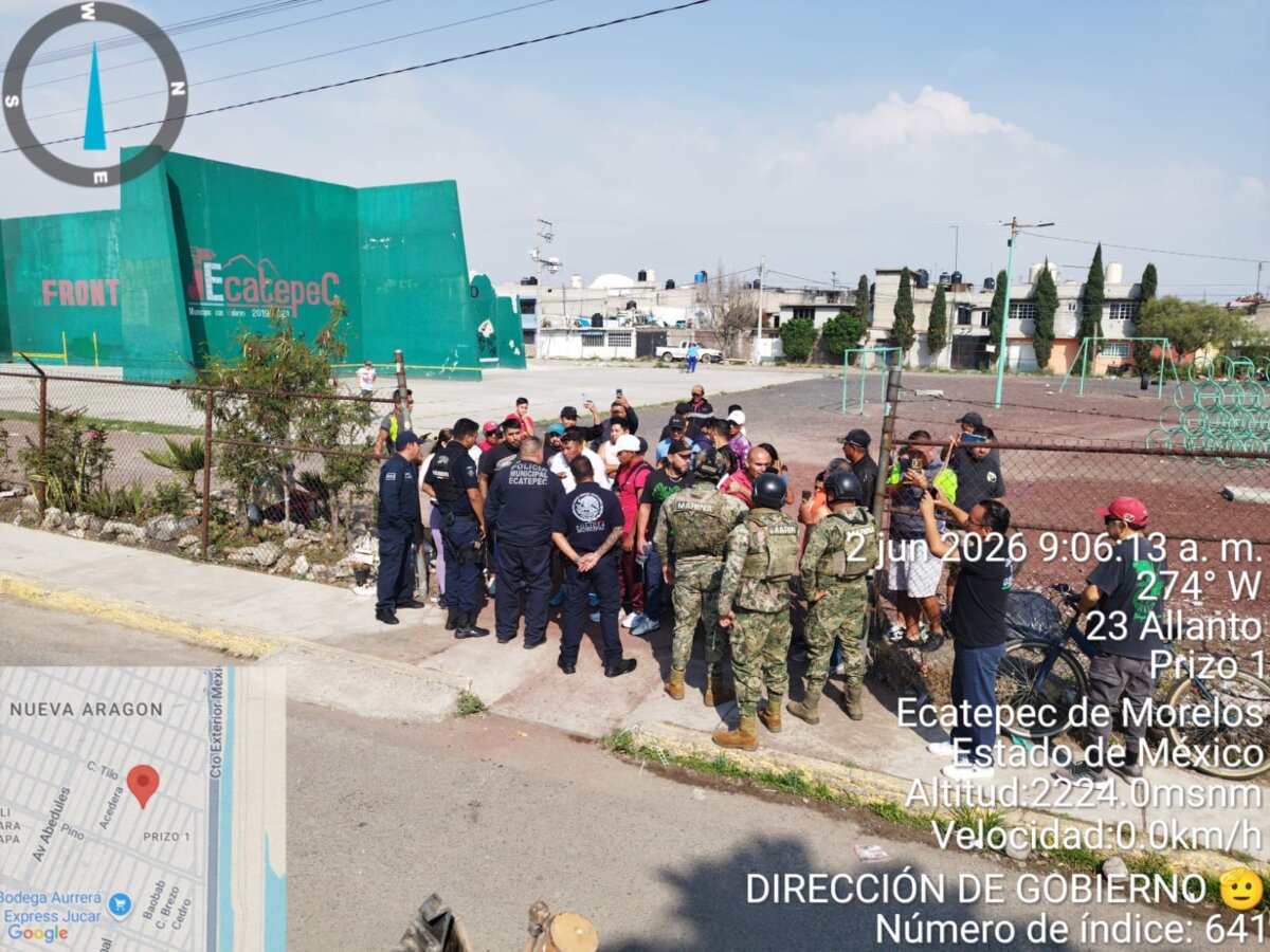 Inician en Ecatepec rescate del deportivo de la colonia Prizo I