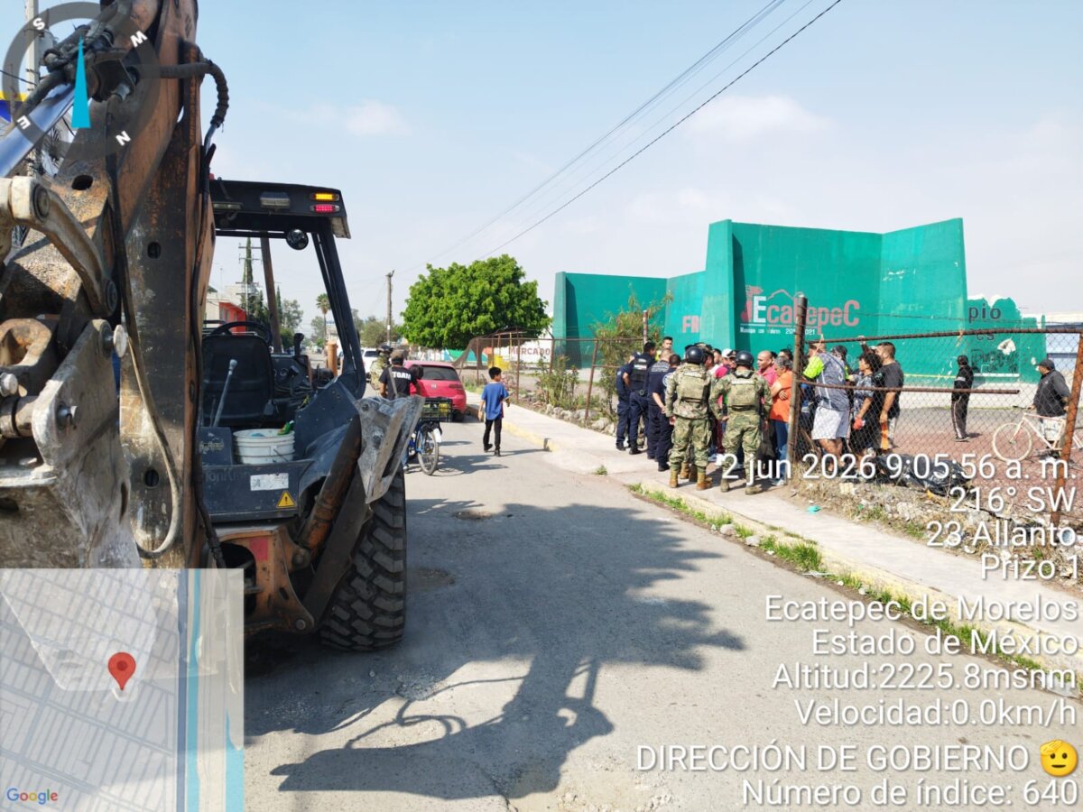 Inician en Ecatepec rescate del deportivo de la colonia Prizo I