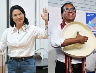 Elecciones en Perú: Keiko Fujimori mantiene una mínima ventaja sobre Roberto Sánchez