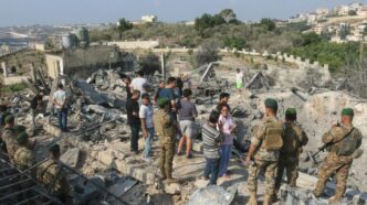 Israel y Hezbolá acuerdan alto el fuego tras intensos combates en Líbano
