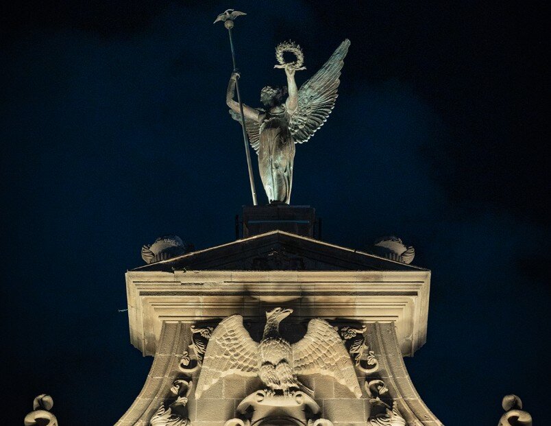 Palacio de Gobierno estrena nueva iluminación