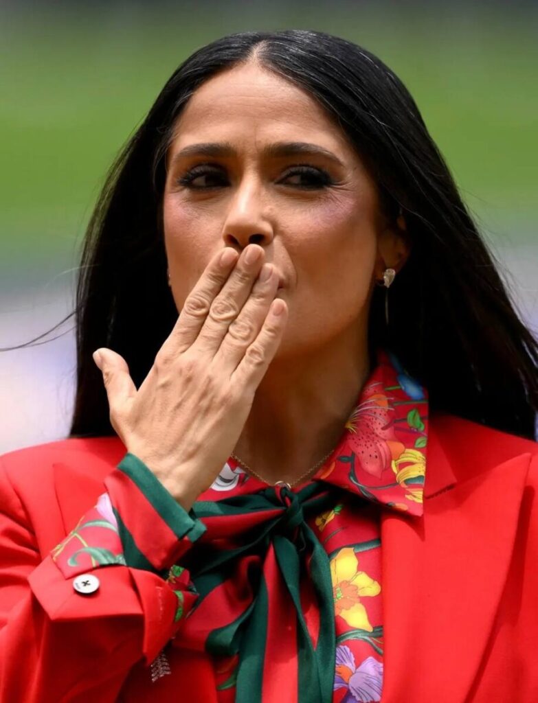 La sorpresa de Salma Hayek en el Mundial