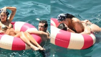 Paparazzis exhiben la luna de miel de Dua Lipa y Callum Turner