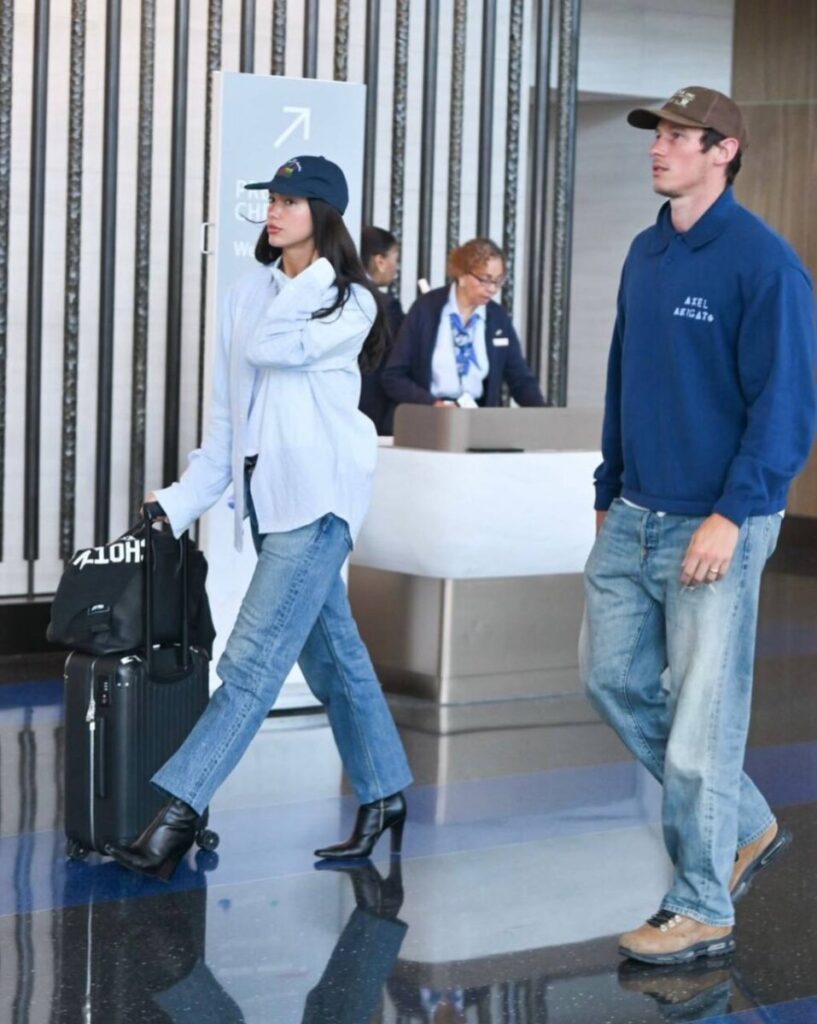 Dua Lipa y Callum Turner regresan de su luna de miel