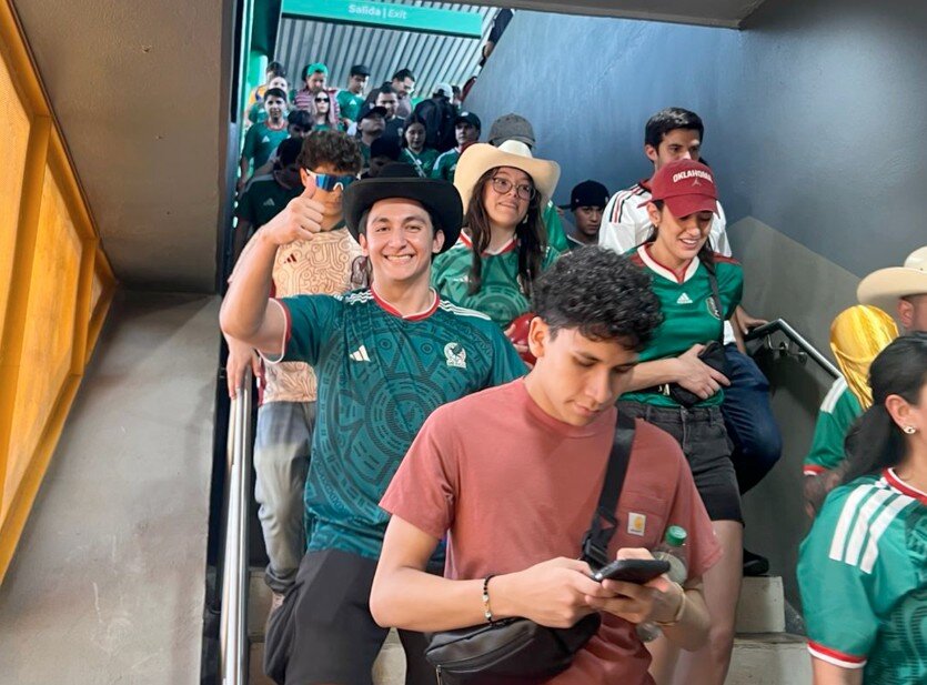 Récord en Metro para partido México-Corea