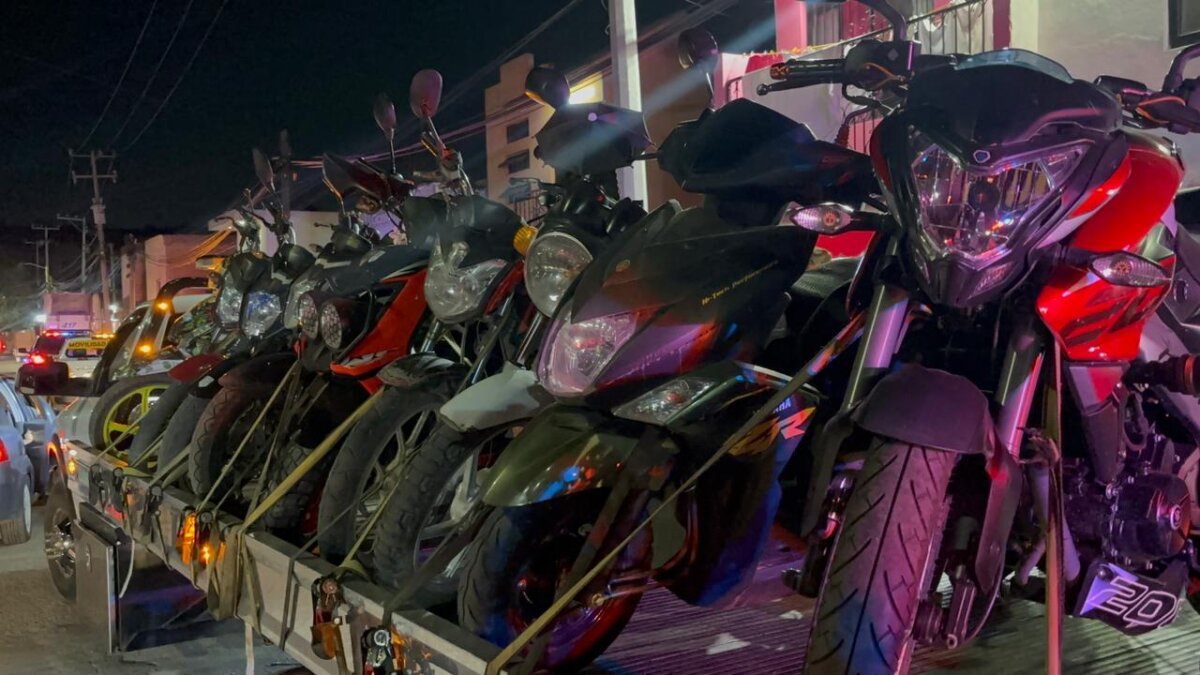 Refuerzan operativos contra motos irregulares