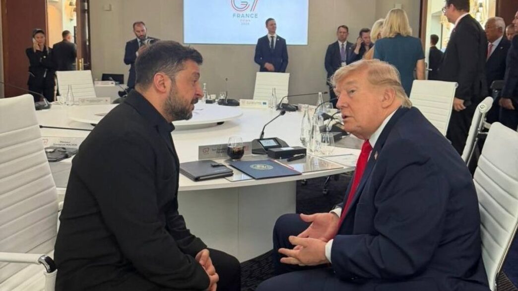 Trump pide acuerdo de paz entre Rusia y Ucrania tras reunión con Zelensky en la cumbre del G7