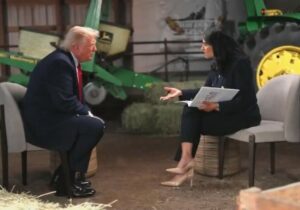Trump insulta a periodista tras ser cuestionado por el fraude electoral del 2020