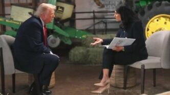 Trump insulta a periodista tras ser cuestionado por el fraude electoral del 2020