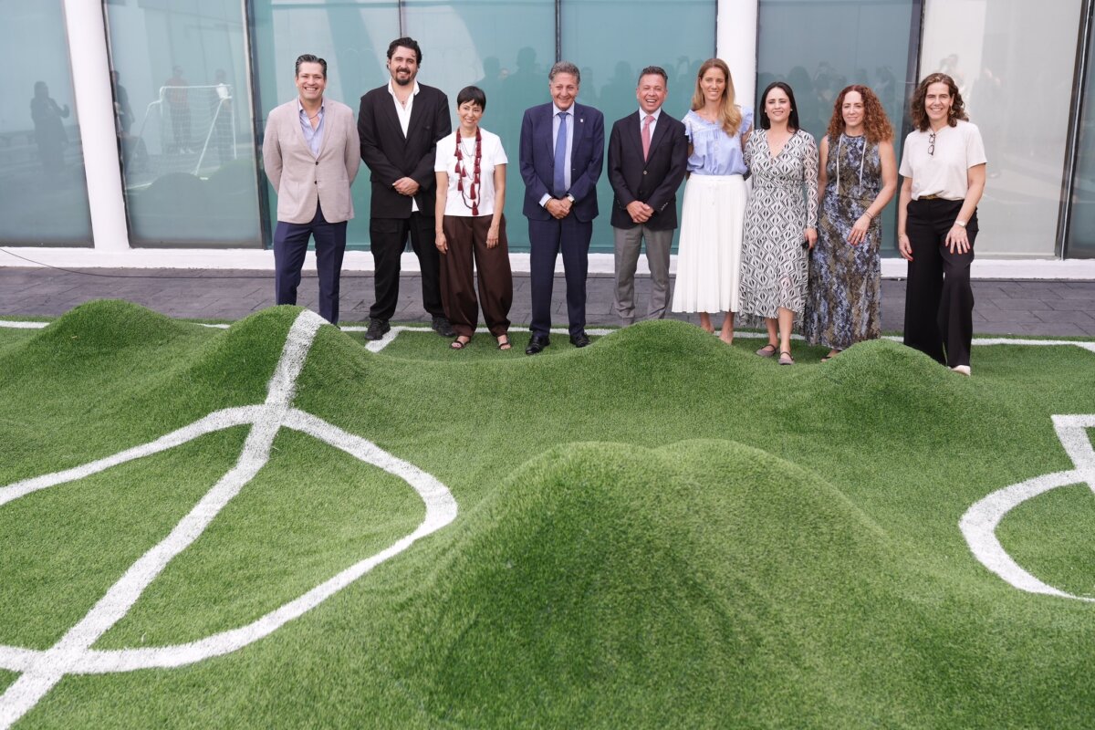 Una cancha que habla de desigualdad