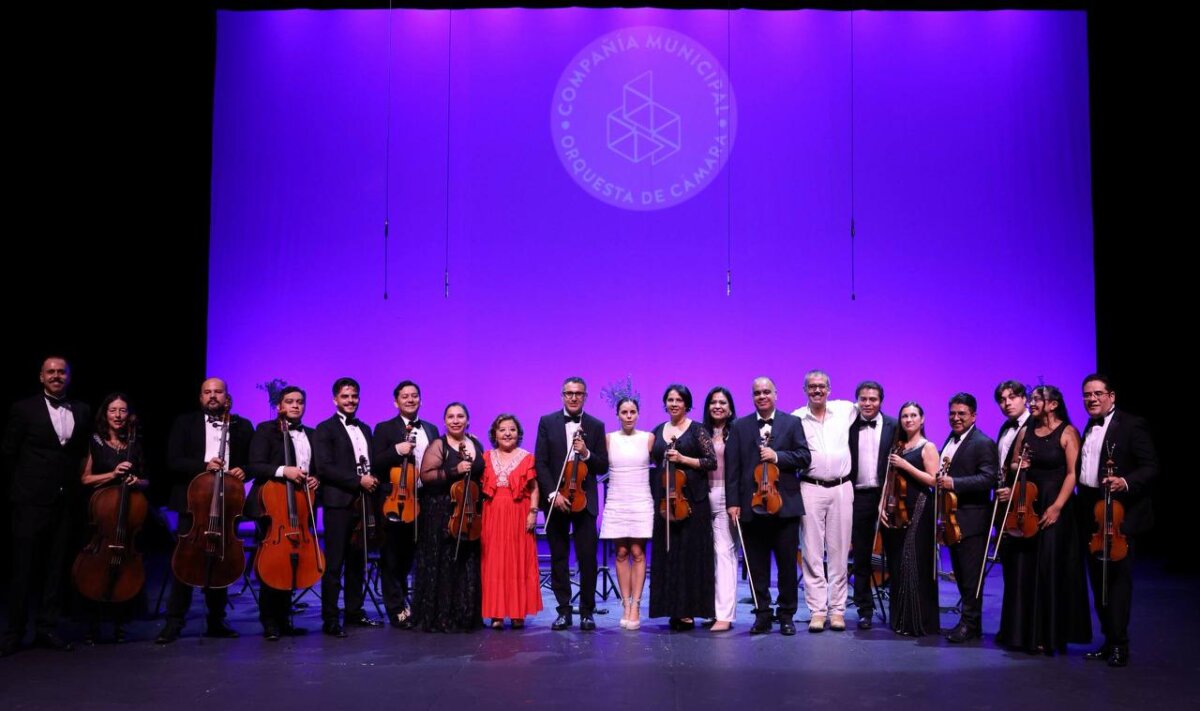 Vive Cancún noche histórica con el debut de Primera Orquesta de Cámara Municipal
