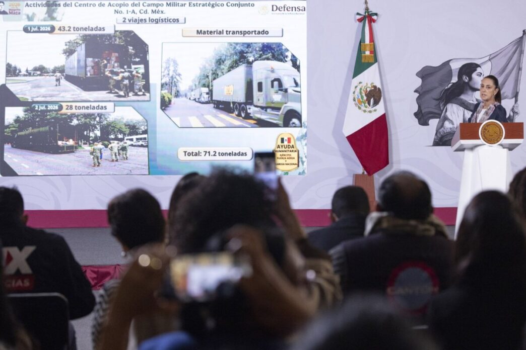 México refuerza la ayuda humanitaria a Venezuela tras los terremotos