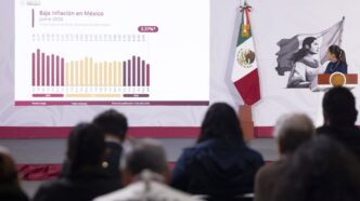 Sheinbaum destaca inflación de 3.37% en junio de 2026 y estabilidad en precios