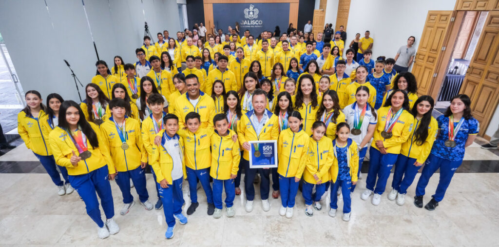 Jalisco celebra récord deportivo