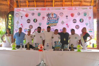 La emoción del futbol no terminan; presentan IX edición “Caribe Soccer Cup Cancún 2026”