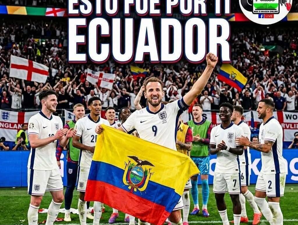 Aficionados y prensa en Ecuador hicieron suya victoria inglesa sobre México