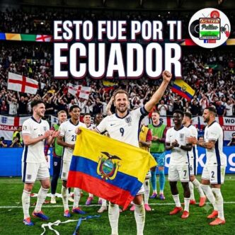 Aficionados y prensa en Ecuador hicieron suya victoria inglesa sobre México