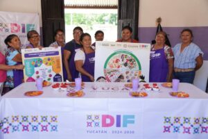 DIF Yucatán promueve alimentación saludable en comedores comunitarios de Tekantó