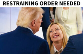 Trump vuelve a atacar a Giorgia Meloni con un mensaje en redes sociales