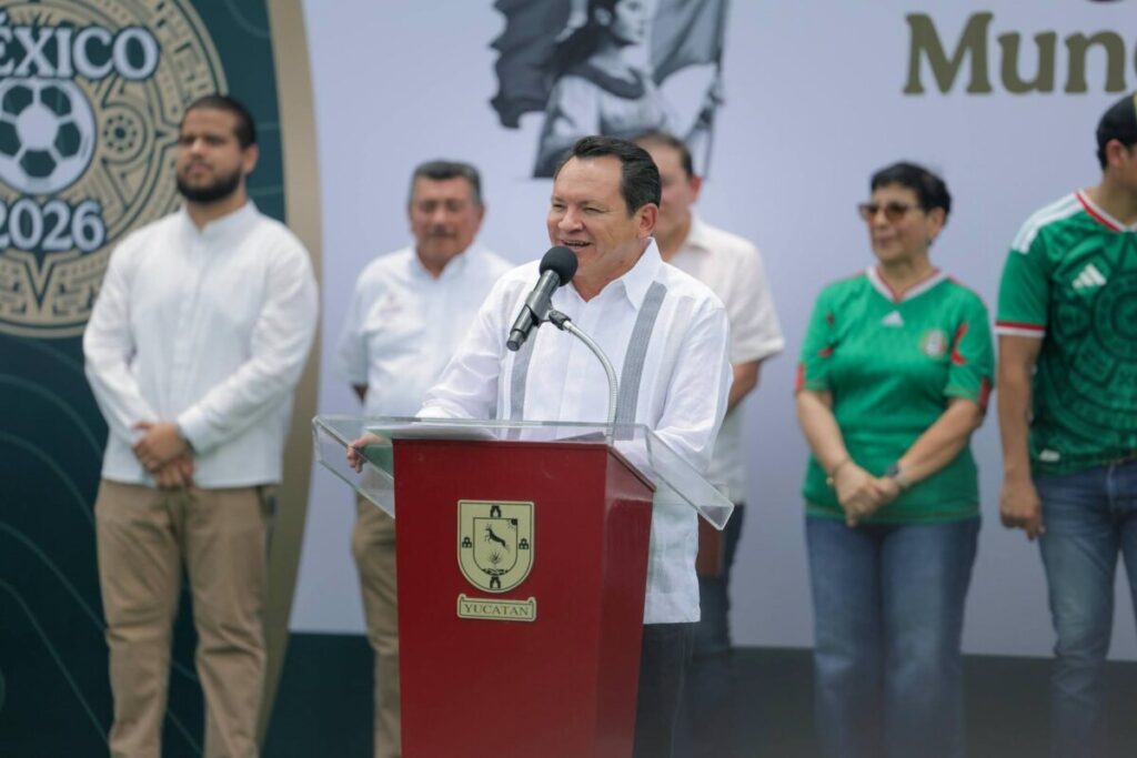Tecoh estrena nueva cancha deportiva como parte del Renacimiento Maya para transformar espacios públicos y generar bienestar