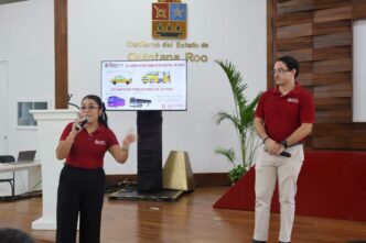 Capacita Instituto de Movilidad del Estado de Quintana Roo a 70 operadores de transporte público en licencias y prevención de violencia contra las mujeres en Playa del Carmen