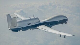 Detectan dron militar de EU frente a las costas de Yucatán