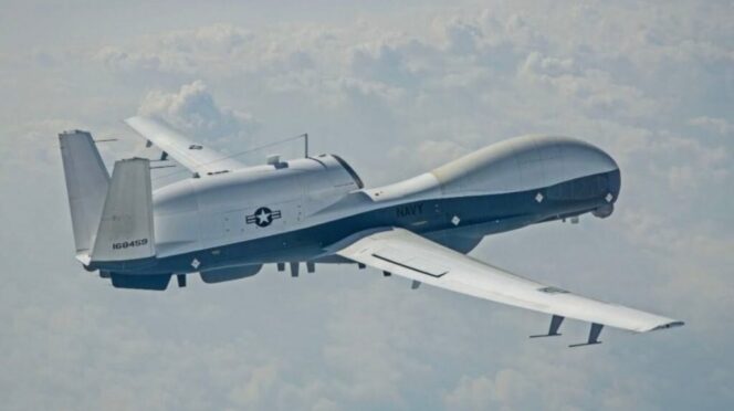 Detectan dron militar de EU frente a las costas de Yucatán