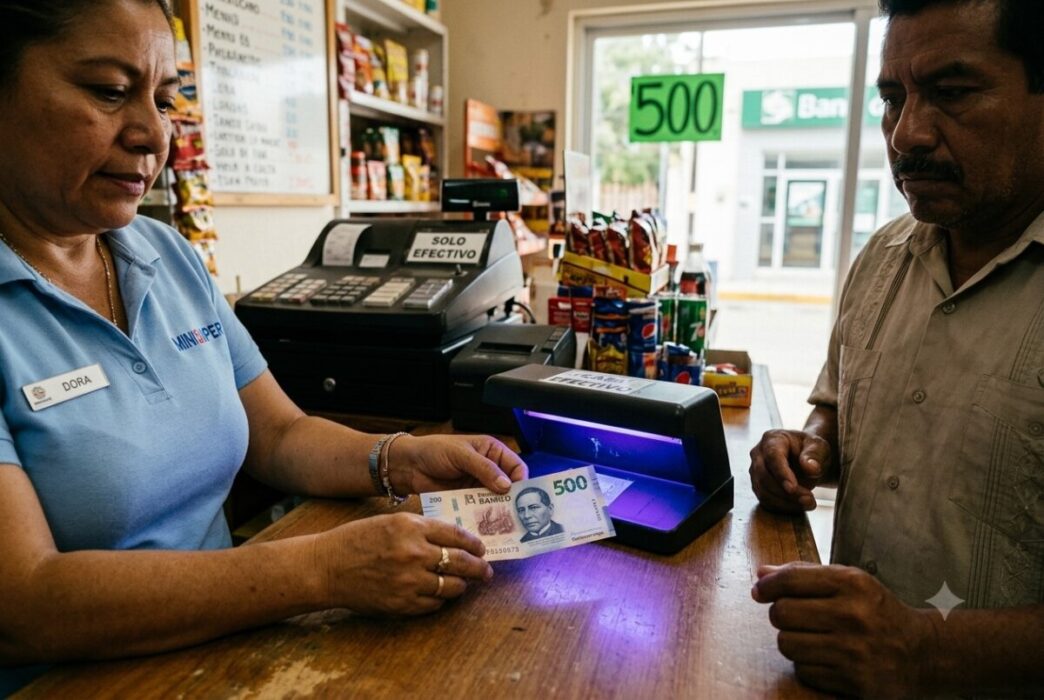 Alertan por billetes falsos de 500 pesos en Yucatán