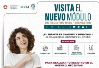 Abren módulos de IMSS-Bienestar en oficinas municipales