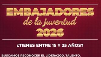 Chacón Méndez invita a las juventudes cozumeleñas a participar en la convocatoria “Embajadores de la Juventud Cozumel 2026”
